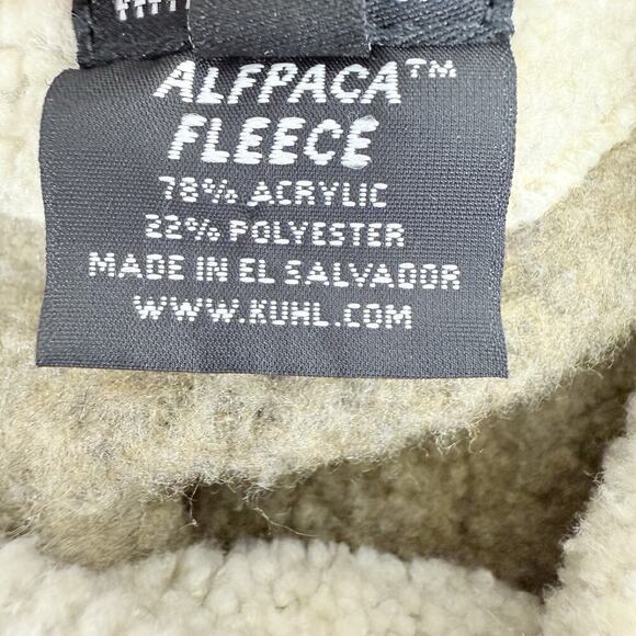 KUHL Alfpaca Fleece Pullover Sweater Mens S Outdoor Hiking Gorpcore Camping - Picture 10 of 15